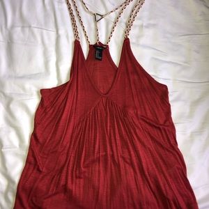 Burnt orange tank top